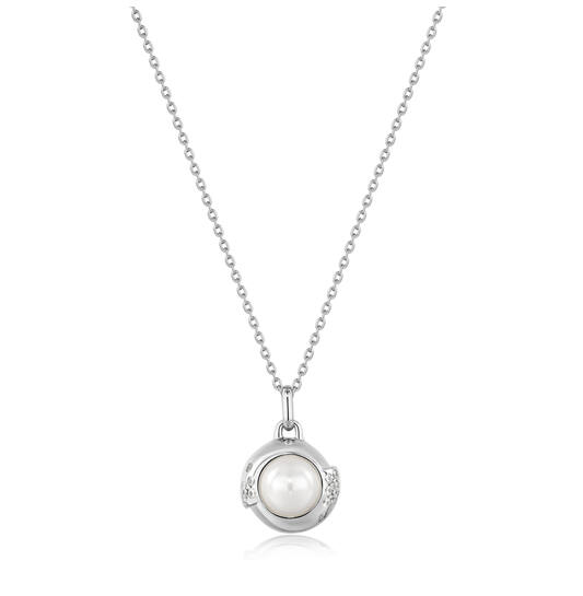 Modern Muse - Ketten mit Anhänger - Silber / Rhodiniert - Perle - 46-50 cm